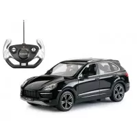 Masinuta cu telecomanda Porche Cayenne Turbo negru scara 1:14