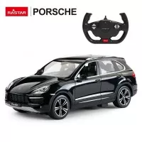 Masinuta cu telecomanda Porche Cayenne Turbo negru scara 1:14