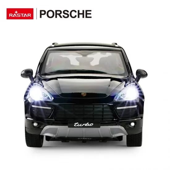 Masinuta cu telecomanda Porche Cayenne Turbo negru scara 1:14 Masinuta cu telecomanda Porche Cayenne Turbo negru scara 1:14
