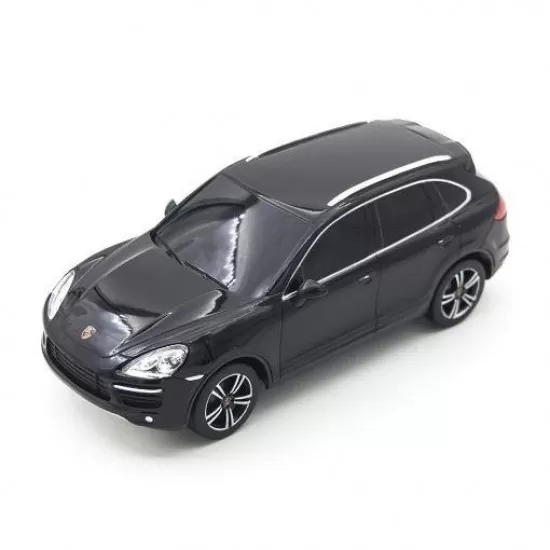 Masina cu telecomanda Porsche Cayenne Turbo negru scara 1:24 Masina cu telecomanda Porsche Cayenne Turbo negru scara 1:24
