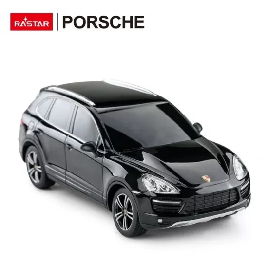 Masina cu telecomanda Porsche Cayenne Turbo negru scara 1:24 Masina cu telecomanda Porsche Cayenne Turbo negru scara 1:24