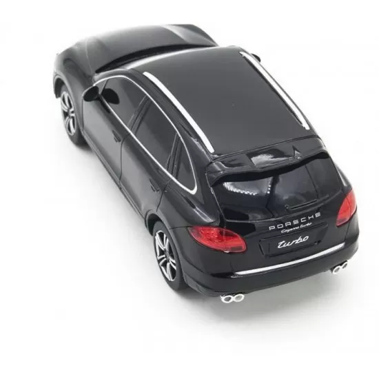 Masina cu telecomanda Porsche Cayenne Turbo negru scara 1:24 Masina cu telecomanda Porsche Cayenne Turbo negru scara 1:24