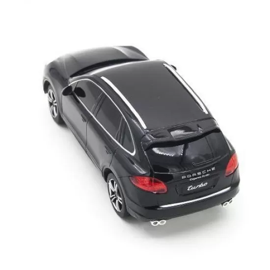 Masina cu telecomanda Porsche Cayenne Turbo negru scara 1:24 Masina cu telecomanda Porsche Cayenne Turbo negru scara 1:24