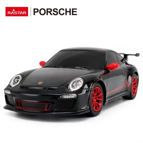Masina cu telecomanda Porsche GT3 RS negru scara 1:24 Masina cu telecomanda Porsche GT3 RS negru scara 1:24