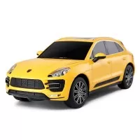 Masina cu telecomanda Porsche Macan Turbo galben scara 1:14