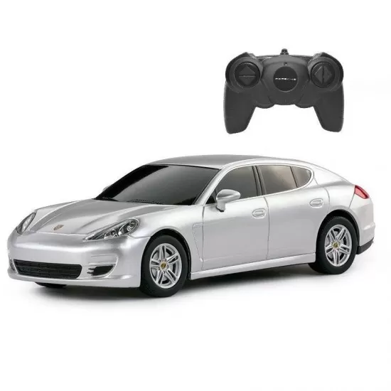 Masina cu telecomanda Porsche Panamera argintiu cu scara 1:24 Masina cu telecomanda Porsche Panamera argintiu cu scara 1:24