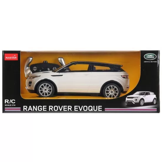Masina cu telecomanda Range Rover Evoque alb scara 1:14