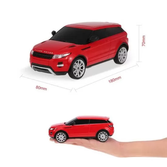 Masina cu telecomanda Range Rover Evoque rosu scara 1:24