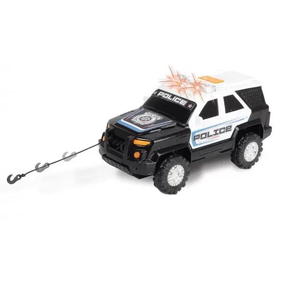 Masina de politie cu sunete si lumini 15 cm Dickie Toys