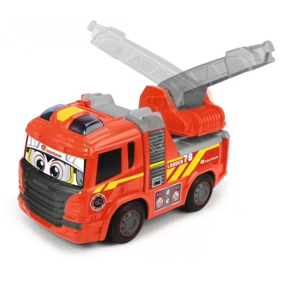 Masina de pompieri cu sunete si lumini Scania Ferdy Masina de pompieri cu sunete si lumini Scania Ferdy