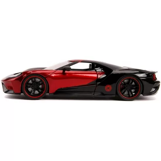 Masina metalica Spider-Man Ford GT 2017 Miles Morales Masina metalica Spider-Man Ford GT 2017 Miles Morales