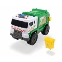 Masina pentru gunoi cu sunete si lumini 20 cm Dickie Toys