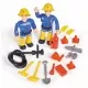 Masina Pompierului Sam cu 2 figurine, sunete si lumini Masina Pompierului Sam cu 2 figurine, sunete si lumini