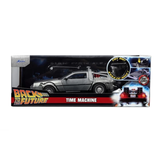 Masina metalica Time Machine Back to the Future scara 1:24