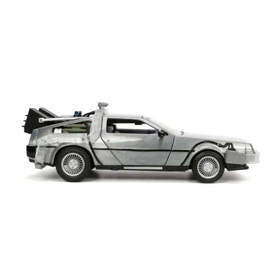 Masina metalica Time Machine Back to the Future scara 1:24