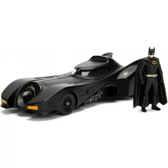 Masinuta metalica Batman 1989 Build and Collect scara 1:24 Masinuta metalica Batman 1989 Build and Collect scara 1:24
