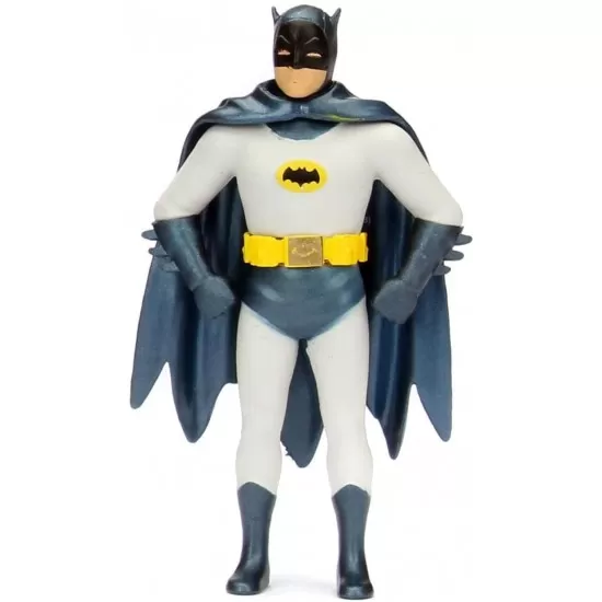 Kit de construit masinuta metalica Batmobil Clasic cu figurina Kit de construit masinuta metalica Batmobil Clasic cu figurina