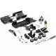 Kit de construit masinuta metalica Batmobil Clasic cu figurina Kit de construit masinuta metalica Batmobil Clasic cu figurina