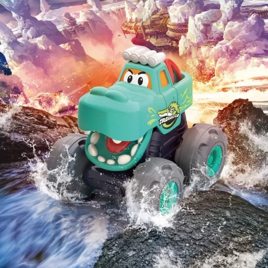 Masinuta bebe Monster Truck Crocodil Masinuta bebe Monster Truck Crocodil