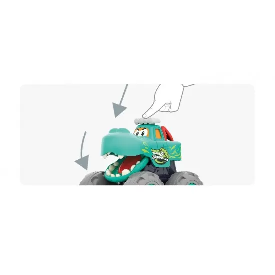 Masinuta bebe Monster Truck Crocodil Masinuta bebe Monster Truck Crocodil