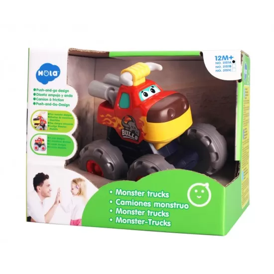 Masinuta bebe Monster Truck Taurasul Furios