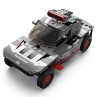 Set cuburi constructie Audi RS Q E Tron scara 1:30 Rastar 367 piese