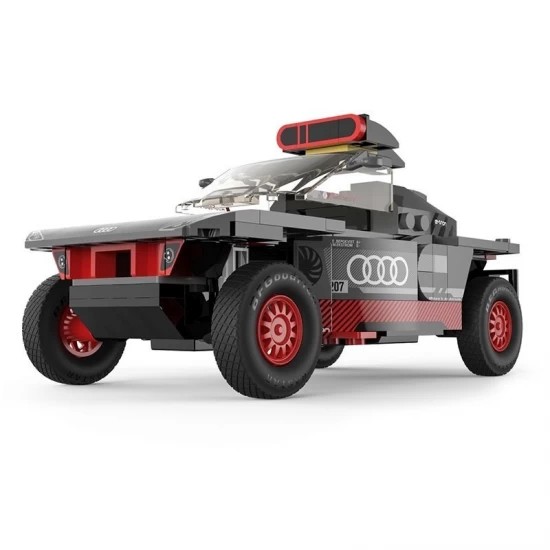 Set cuburi constructie Audi RS Q E Tron scara 1:30 Rastar 367 piese