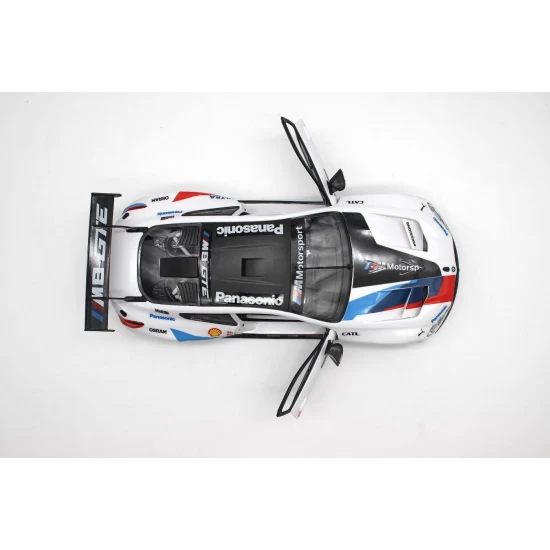Set constructie masinuta cu telecomanda BMW M8 GTE scara 1:18 Rastar 74 piese