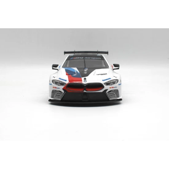 Set constructie masinuta cu telecomanda BMW M8 GTE scara 1:18 Rastar 74 piese