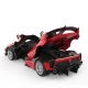 Set de constructie masinuta cu telecomanda Ferrari FXXK Evo scara 1:18 Rastar 92 piese