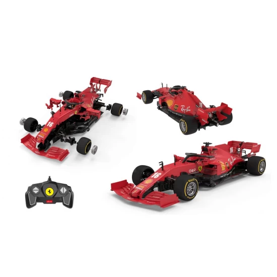 Set cuburi constructie masinuta cu telecomanda Ferrari SF1000 scara 1:16 Rastar 65 piese