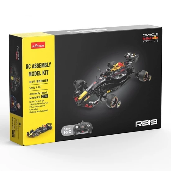 Set cuburi constructie masinuta cu telecomanda Red Bull F1 RB19 scara 1:16 Rastar 55 piese