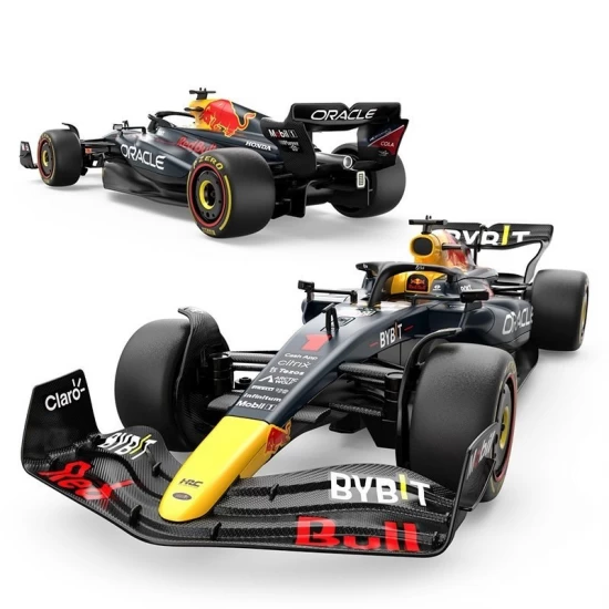 Set cuburi constructie masinuta cu telecomanda Red Bull F1 RB19 scara 1:16 Rastar 55 piese