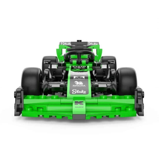 Set cuburi constructie masinuta Kick Sauber C44 F1 Stake scara 1:24 Rastar 333 piese Set cuburi constructie masinuta Kick Sauber C44 F1 Stake scara 1:24 Rastar 333 piese
