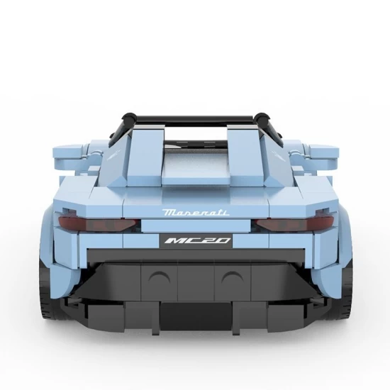 Set cuburi constructie masinuta Maserati MC20 Cielo scara 1:30 Rastar 370 piese