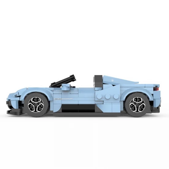 Set cuburi constructie masinuta Maserati MC20 Cielo scara 1:30 Rastar 370 piese