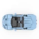Set cuburi constructie masinuta Maserati MC20 Cielo scara 1:30 Rastar 370 piese