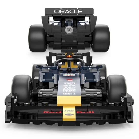 Set cuburi constructie masinuta Oracle Red Bull Racing RB19 F1 scara 1:24 Rastar 333 piese