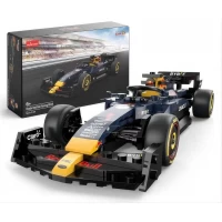 Set cuburi constructie masinuta Oracle Red Bull Racing RB19 F1 scara 1:24 Rastar 333 piese