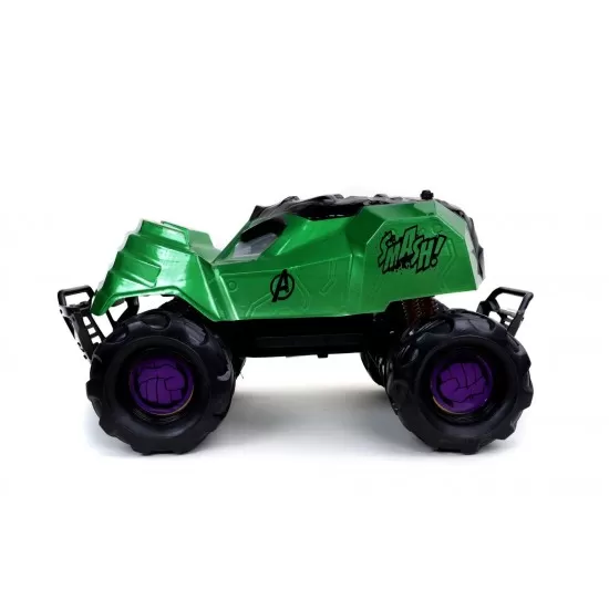 Masinuta cu telecomanda Marvel Hulk Smasher scara 1:14 Masinuta cu telecomanda Marvel Hulk Smasher scara 1:14