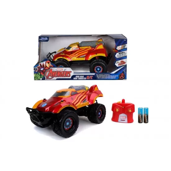 Masinuta cu telecomanda Marvel Iron Thruster scara 1:14 Masinuta cu telecomanda Marvel Iron Thruster scara 1:14