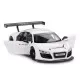 Masinuta metalica Audi R8 alb scara 1:24 Masinuta metalica Audi R8 alb scara 1:24