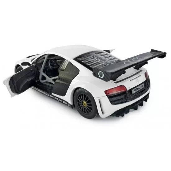 Masinuta metalica Audi R8 alb scara 1:24 Masinuta metalica Audi R8 alb scara 1:24