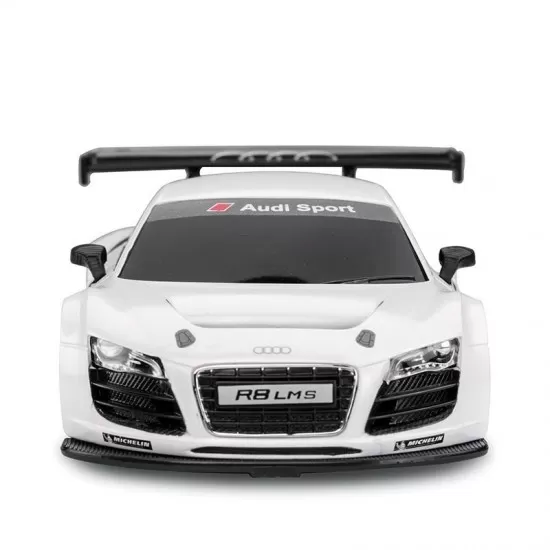 Masinuta metalica Audi R8 argintie scara 1:24 Masinuta metalica Audi R8 argintie scara 1:24