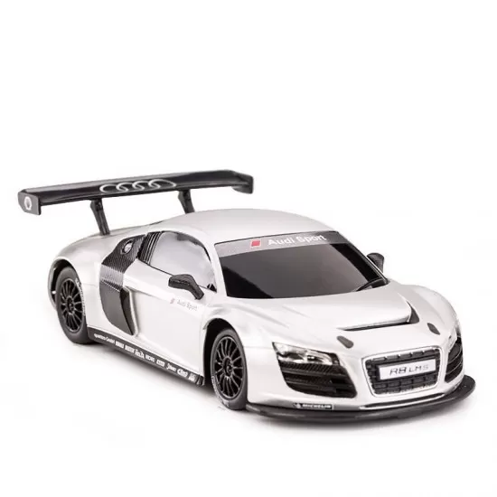Masinuta metalica Audi R8 argintie scara 1:24 Masinuta metalica Audi R8 argintie scara 1:24