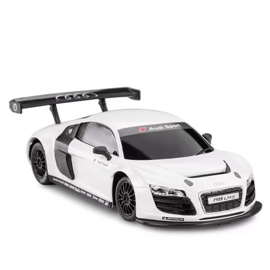 Masinuta metalica Audi R8 argintie scara 1:24 Masinuta metalica Audi R8 argintie scara 1:24