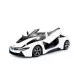 Masinuta metalica BMW I8 alba scara 1:24 Masinuta metalica BMW I8 alba scara 1:24