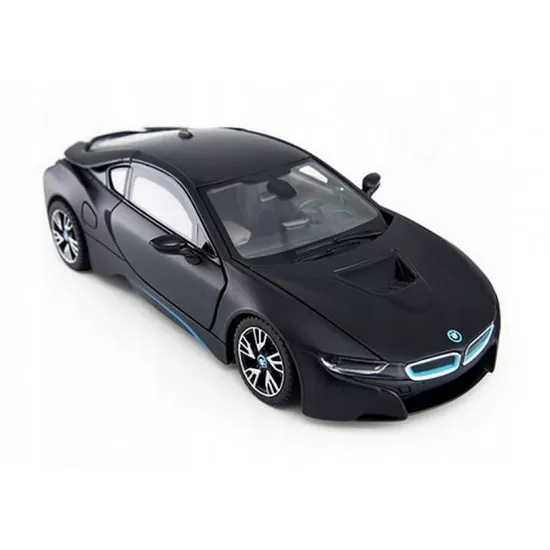 Masinuta metalica BMW I8 negru scara 1:24 Masinuta metalica BMW I8 negru scara 1:24