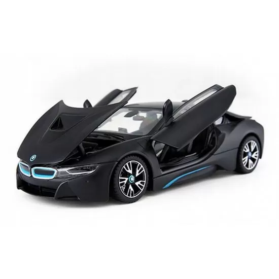 Masinuta metalica BMW I8 negru scara 1:24 Masinuta metalica BMW I8 negru scara 1:24