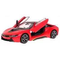 Masinuta metalica BMW I8 rosu scara 1:24